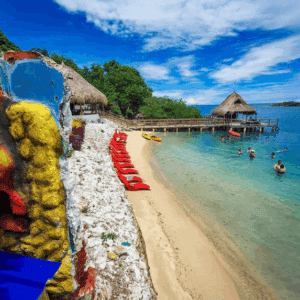 hotel lizamar en islas del rosario